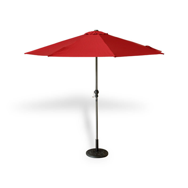 Guarda-chuva ao ar livre Market Garden Guarda-sol Pátio Guarda-chuva com inclinação e manivela